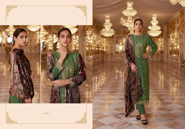 Zisa Charmy Dilnaaz Weaving Wear Pashmina Designer Collection